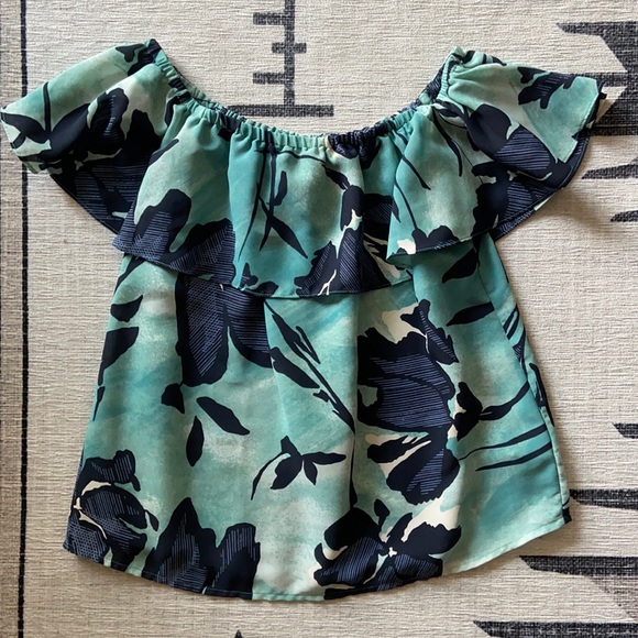 Anthropologie Islander Turquoise Top - Picture 3 of 6